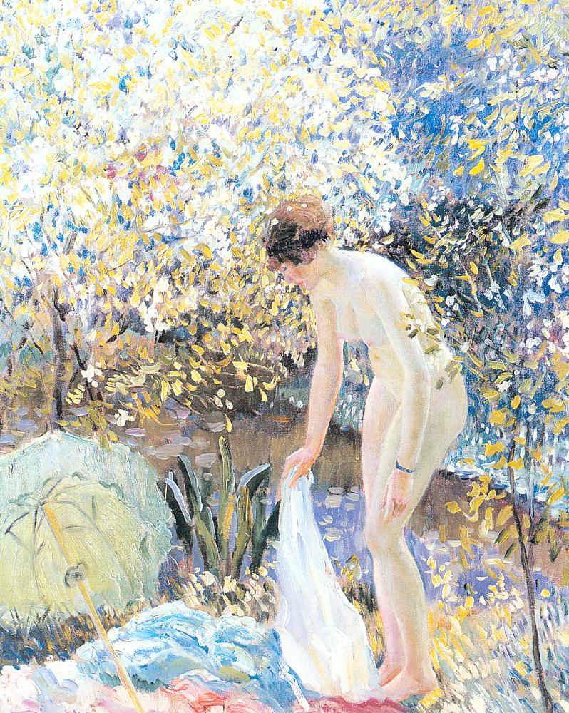 Frieseke, Frederick Carl Cherry Blossoms